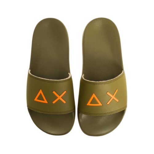 SUN68 BOY'S SLIPPERS LOGO TEEN X36310T.19