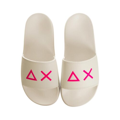 SUN68 GIRL'S SLIPPERS LOGO KID X36410K.01