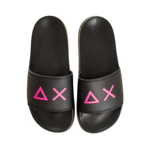 SUN68 GIRL'S SLIPPERS LOGO KID X36410K.11