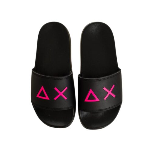 SUN68 GIRL'S SLIPPERS LOGO TEEN X36410T.11