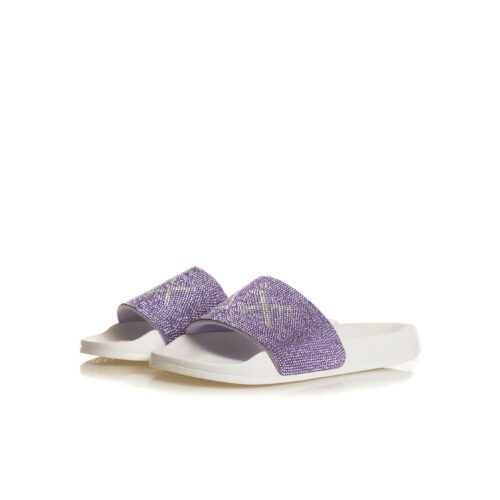 SUN68 GIRL'S SLIPPER STRASS LOGO TEEN X36411T.0124