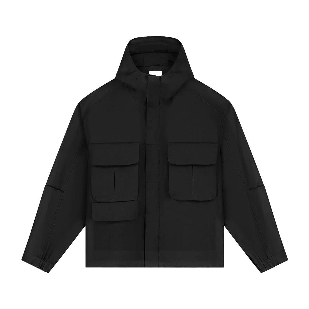 ARTE TECHNICAL LINEN JACKET 038J.BLK