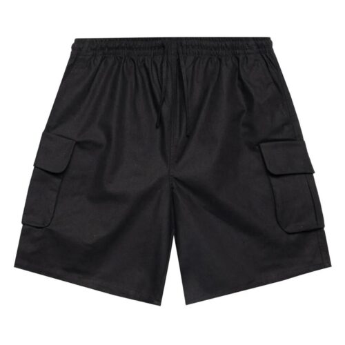 ARTE LINEN CARGO SHORTS 040SHO.BLK