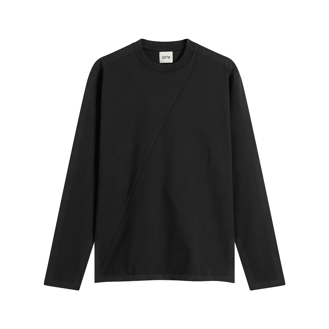ARTE CIRCLE LOGO LONGSLEEVE 241LS.BLK