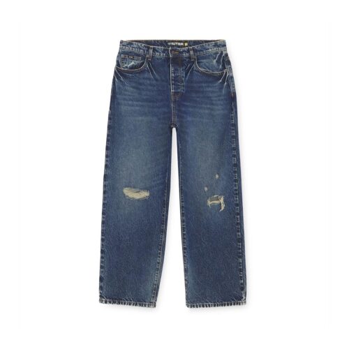 IUTER BAGGY DENIM PANTS CRVRIDP03.DBL