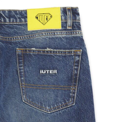 IUTER BAGGY DENIM PANTS CRVRIDP03.DBL