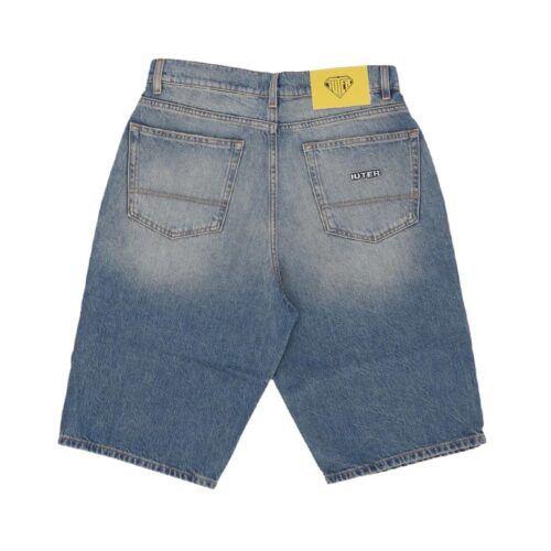 IUTER BAGGY DENIM SHORTS CRVRIDS03.BLCD