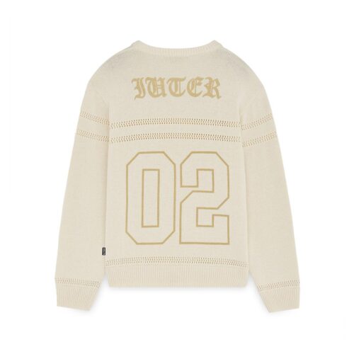 IUTER STARS FOOTBALL SWEATER 26SIJM06.IVORY