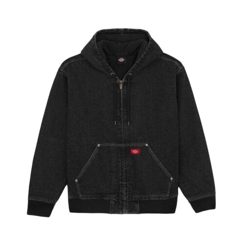 DICKIES LINED DENIM HOODED BOMBER DK0A89FBL24