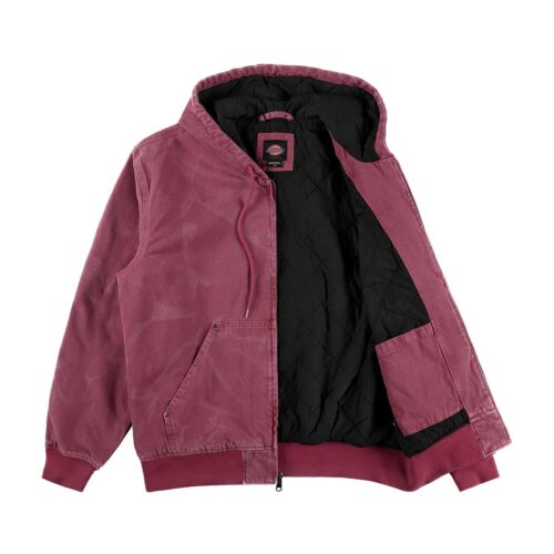 DICKIES LINED DENIM HOODED BOMBER DK0A89FBL33