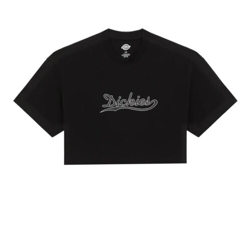 DICKIES LOOSE WAVE SS TEE W DK0A88FDBLK