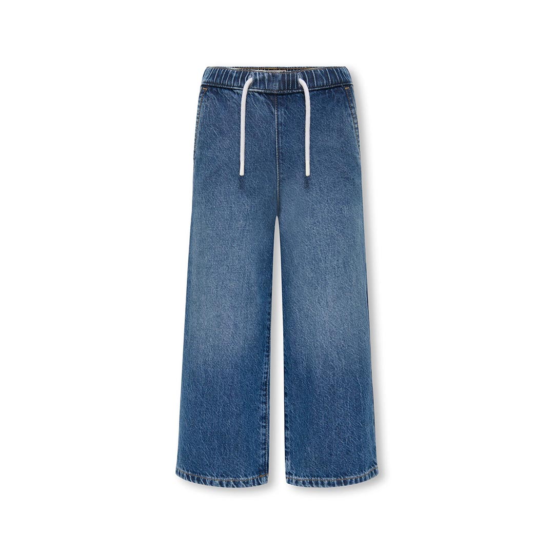 ONLY KMGPIERCE WIDE JEANS DNM PIM 15354502.MBL