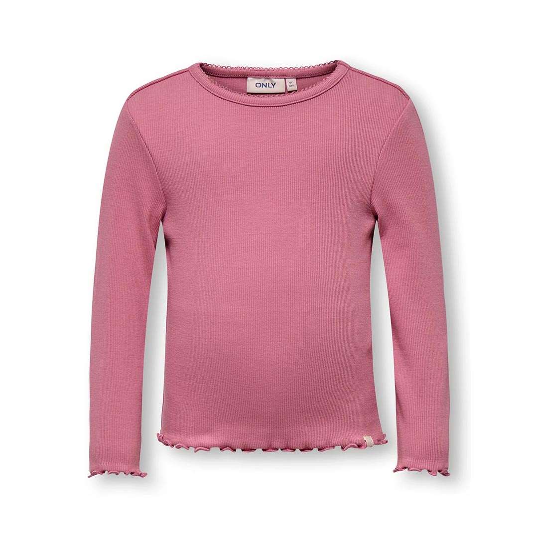 ONLY KMGTRINNY SLD LS ONECK TOP JRS 15343154.HTRS