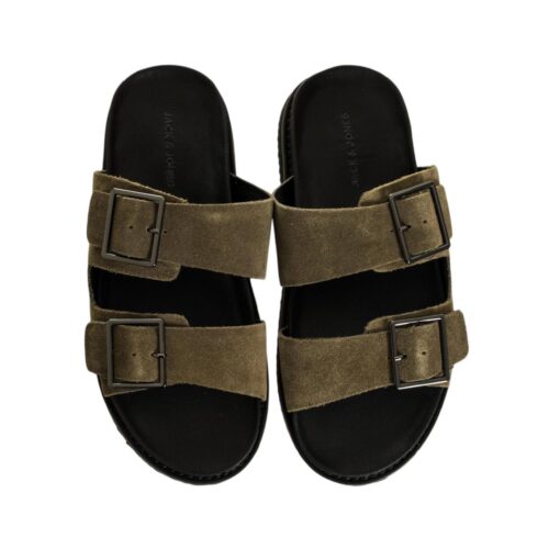 JACK&JONES JFWVENICE LEATHER SANDAL 12292402.LVN