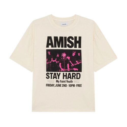 AMISH T-SHIRT CROP AMU144CR610569.C0087