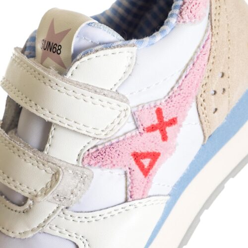 SUN68 GIRL'S STARGIRL SPONGEE LOGO BABY Z36422B.0104