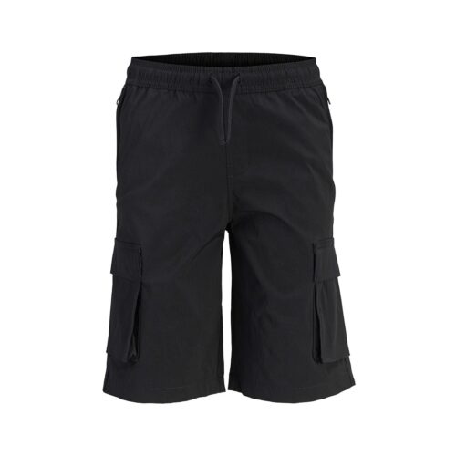 JACK&JONES JPSTCOLE AXIS TECH CARGO SHORT MID JNR 12292776.BLK