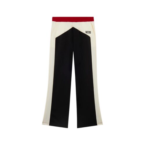 GCDS COLOR BLOCK STRAIGHT TRACK PANT C1MEQI180C008.999A