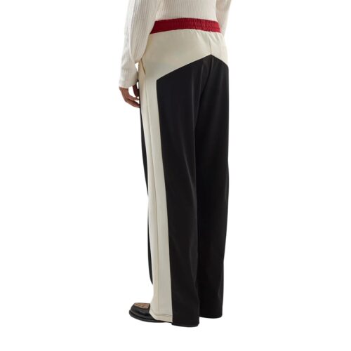 GCDS COLOR BLOCK STRAIGHT TRACK PANT C1MEQI180C008.999A