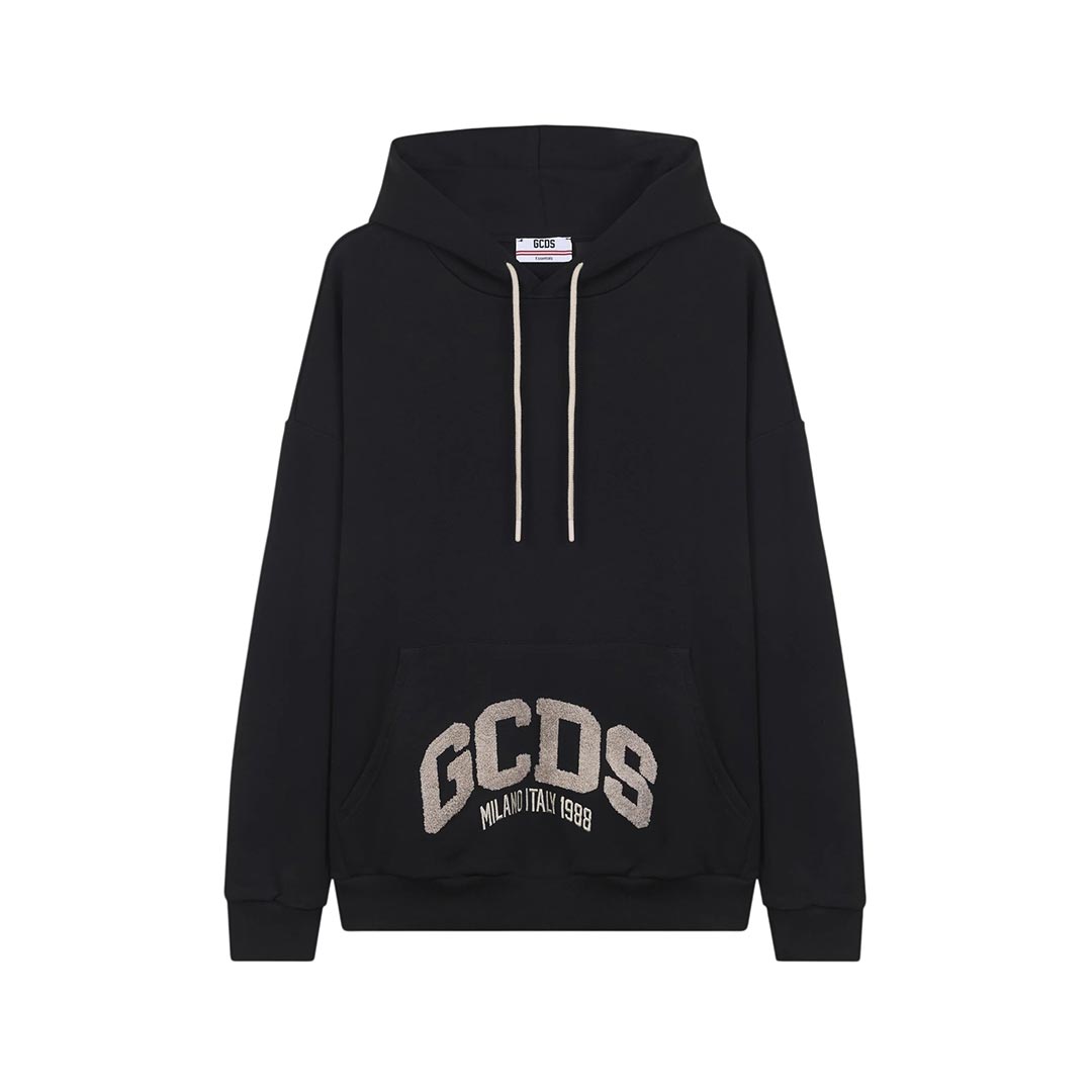 GCDS LOGO LOUNGE HOODIE C1MEQE117F004.999U