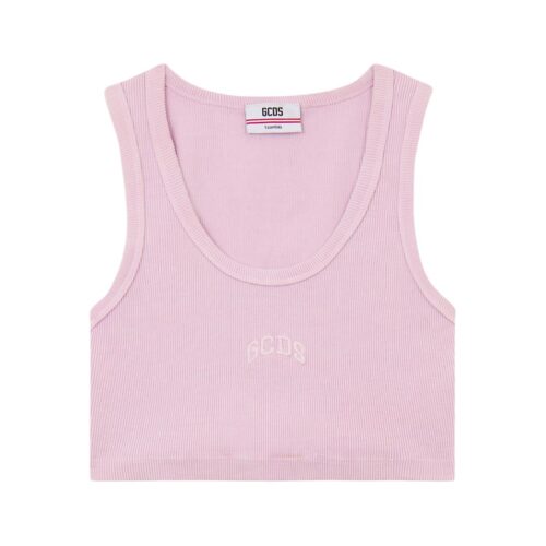 GCDS RIB LOGO LOUNGE MINI TOP C1WEQC051J103.542P