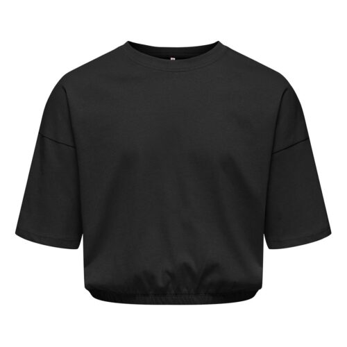 ONLY KOGOLIA ELASTIC LOOSE TOP JRS 15375871.BLK