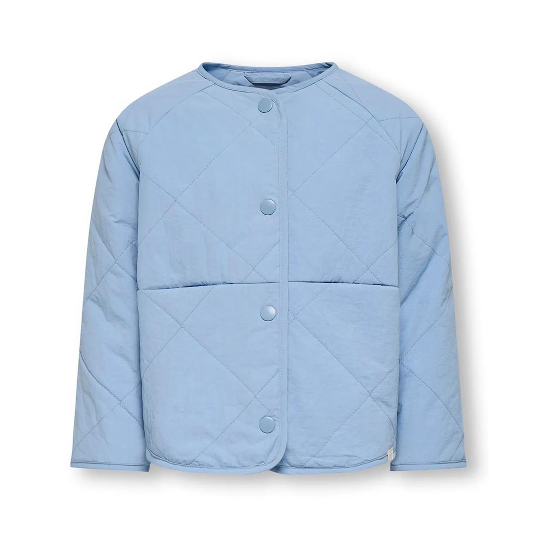 ONLY KMGROSALINA QUILTED JACKET 15364893.CHAMBRAY