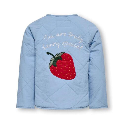 ONLY KMGROSALINA QUILTED JACKET 15364893.CHAMBRAY