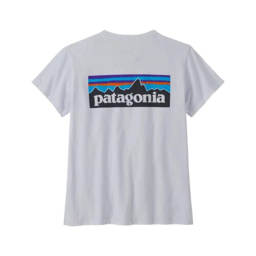 PATAGONIA W'S P-6 LOGO RESPONSIBILI-TEE 37567.WHI