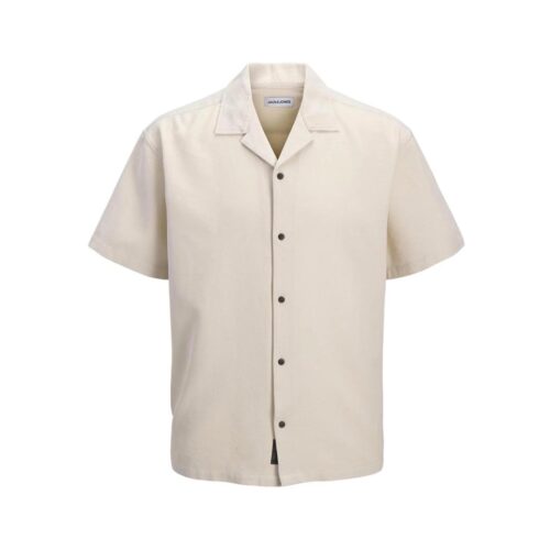JACK&JONES JJGLOBAL WAFFLE RESORT SHIRT SS JNR 12295599.MOON