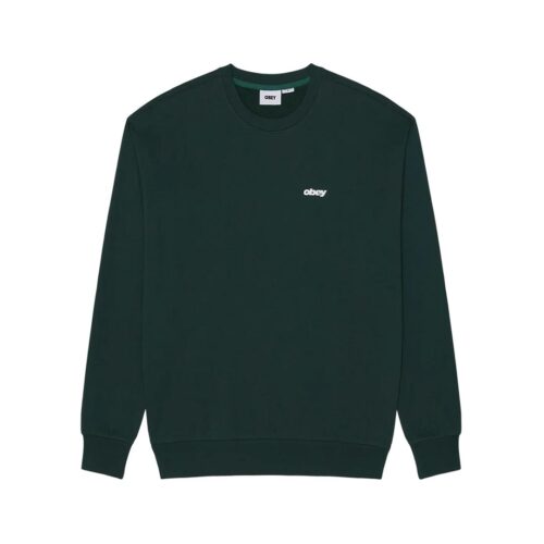 OBEY LEAGUE CREW FLEECE 111600107.SYC