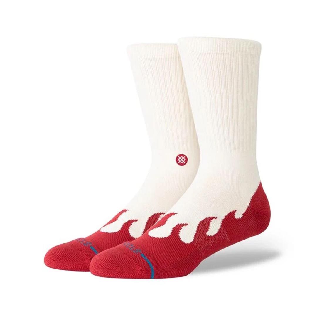 STANCE HEATING UP CREW A556C26HEA.RED