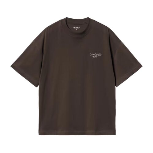 CARHARTT WIP S/S SIGNATURE SCRIPT T-SHIRT I033828.3XB.XX.03