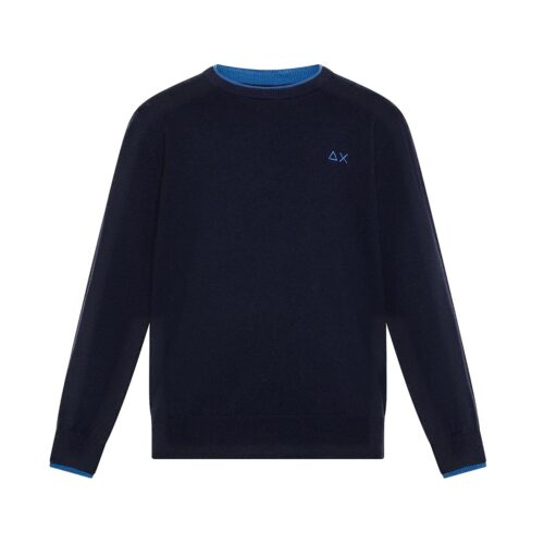 SUN68 BOY'S SWEATER DOUBLE RIB L/S K46359.07