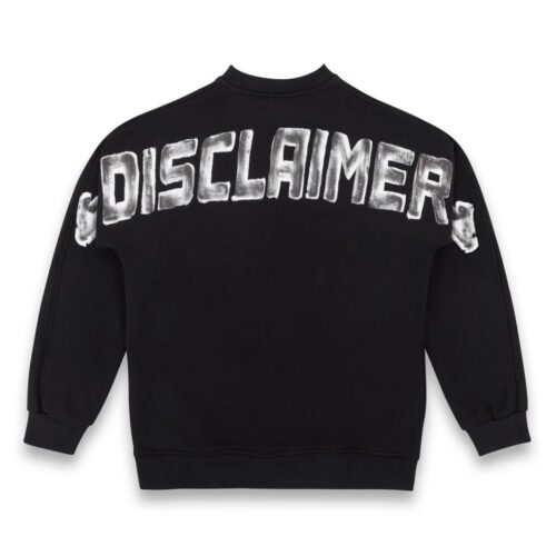 DISCLAIMER  MAGLIA BIMBO IN FELPA GIROCOLLO 26IDK59100.NER