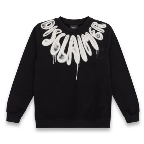 DISCLAIMER MAGLIA BIMBO IN FELPA 26IDK59181.NER