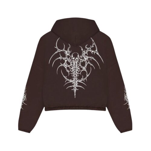 DOLLY NOIRE THE GUARDIAN OVER HOODIE COFFEE BEAN SW1311.S4.04