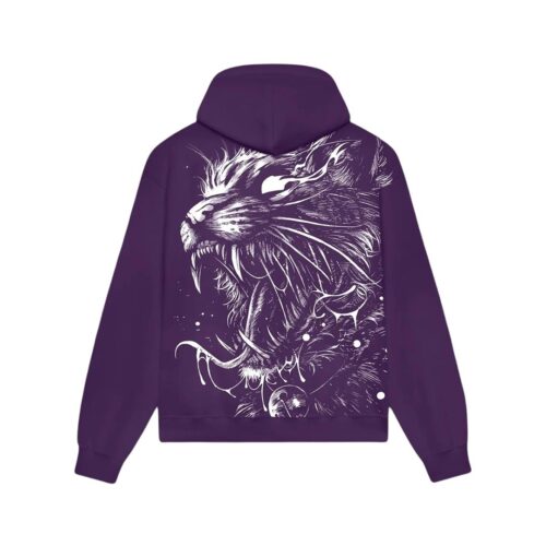 DOLLY NOIRE SATANICAT HOODIE PURPLE REIGN SW1260.GQ.03