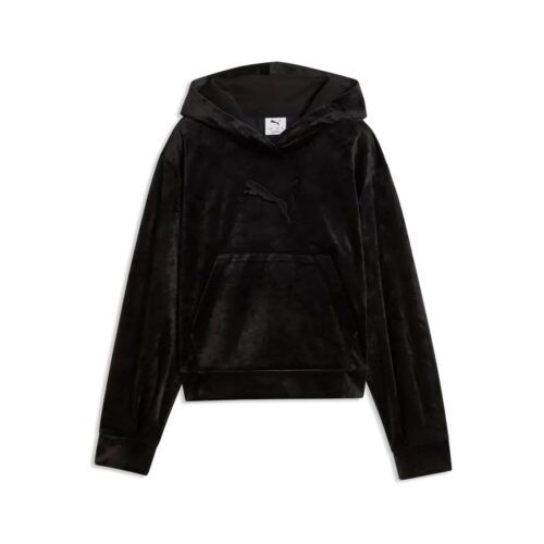 PUMA ESS ELEVATED VELOUR HOODIE 694853.01