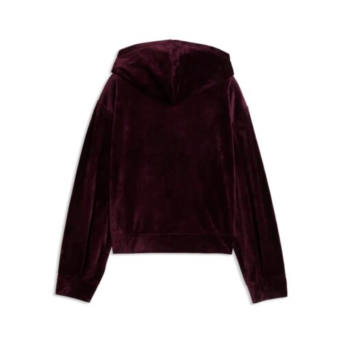 PUMA ESS ELEVATED VELOUR HOODIE 694853.24