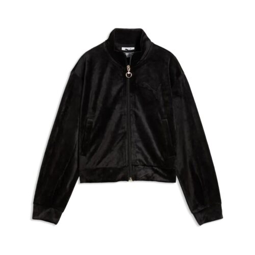 PUMA ESS ELEVATED VELOUR TRACKJACKET 694854.01