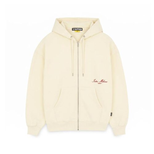 IUTER TUNE ZIP HOODIE 26WISZ16.IVORY