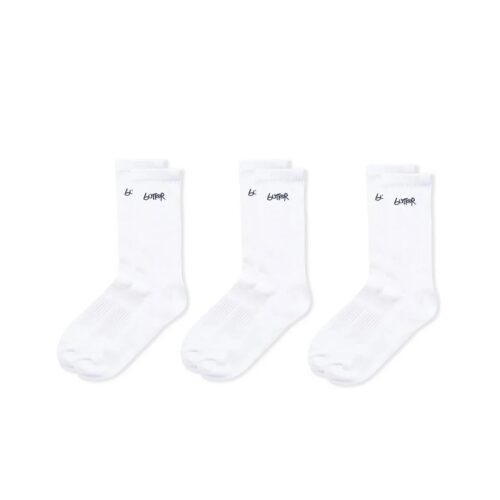 BUUTER GOODS  3-PACK BASIC SOCKS 3PBSOCKS.W