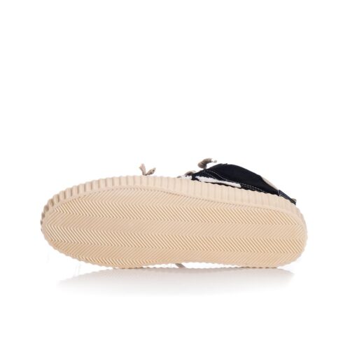 SPRINGA  WAVY ALTA SUEDE CON RICAMI SPWH2SUTEXA1.NERO