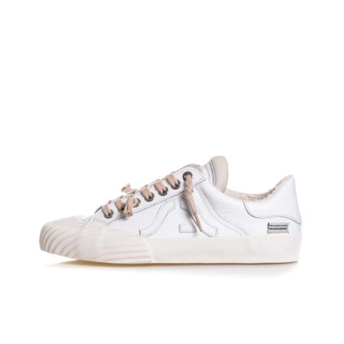 SPRINGA WAVY SHELL PELLE CON RICAMI SPWL2LTHTEXA3.BIANCO