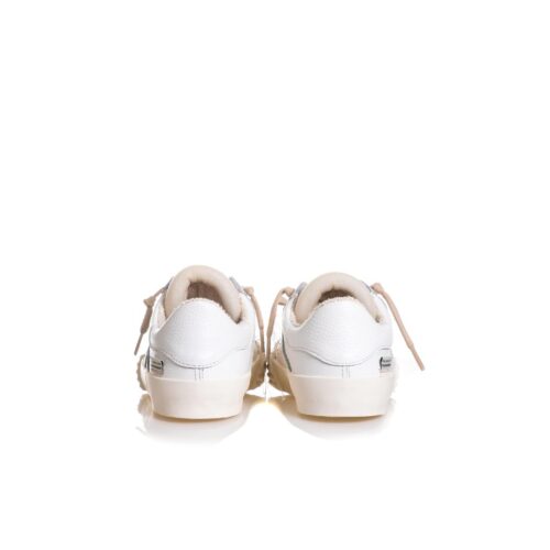 SPRINGA WAVY SHELL PELLE CON RICAMI SPWL2LTHTEXA3.BIANCO