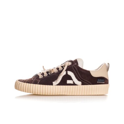 SPRINGA WAVY SUEDE CON RICAMI SPWL2SUTEXA1.MARRONE