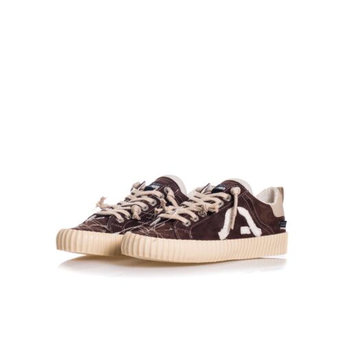 SPRINGA WAVY SUEDE CON RICAMI SPWL2SUTEXA1.MARRONE