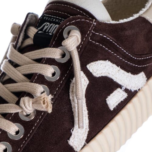 SPRINGA WAVY SUEDE CON RICAMI SPWL2SUTEXA1.MARRONE