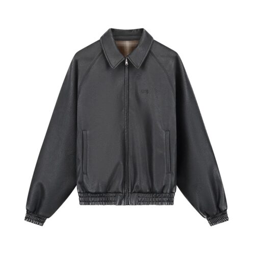 ARTE REVERSIBLE LEATHER UNIFORM JACKET 058J.1